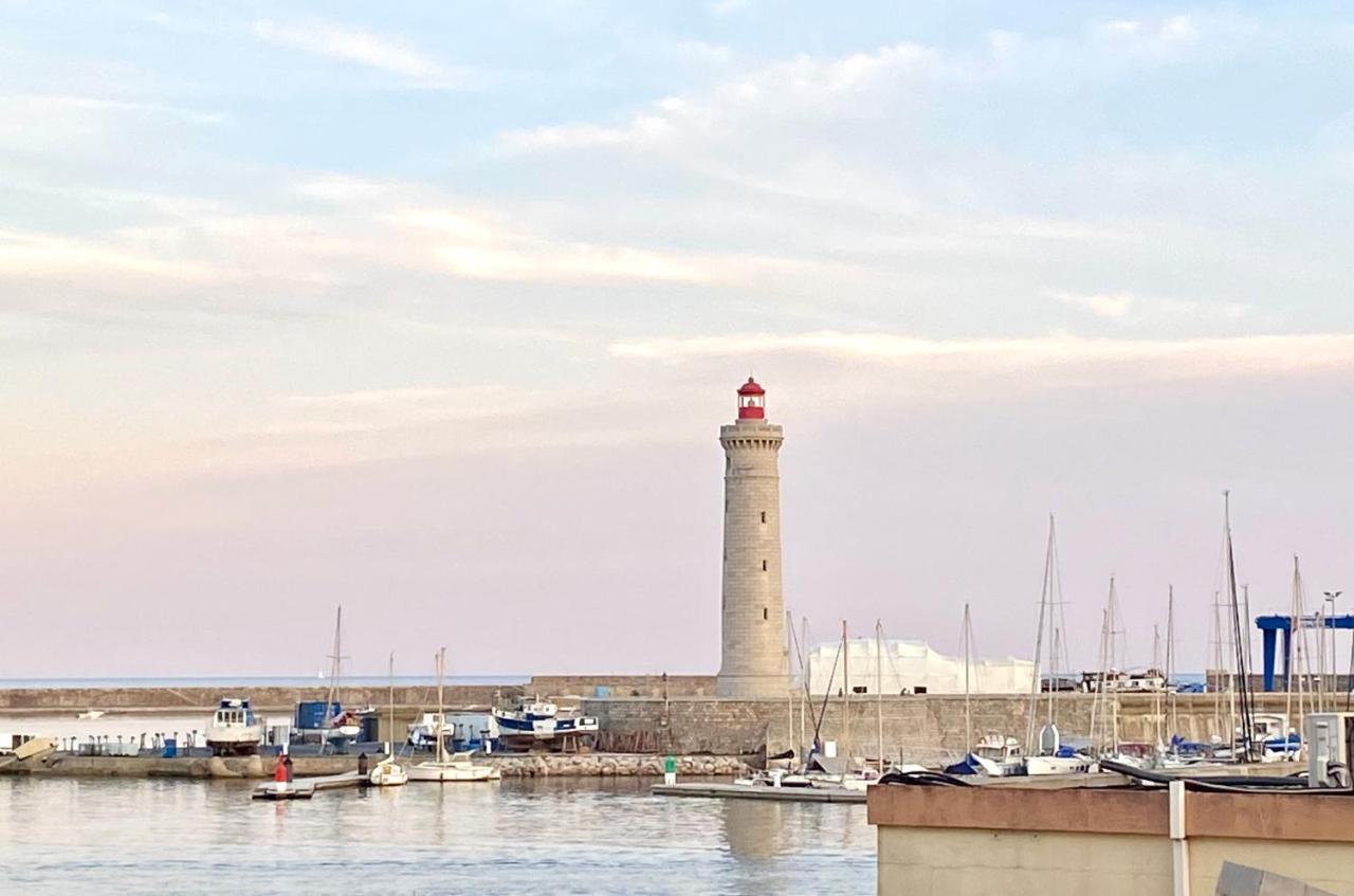 Escale Paisible A Sete, Belle Terrasse Vue Sur Mer Exterior foto