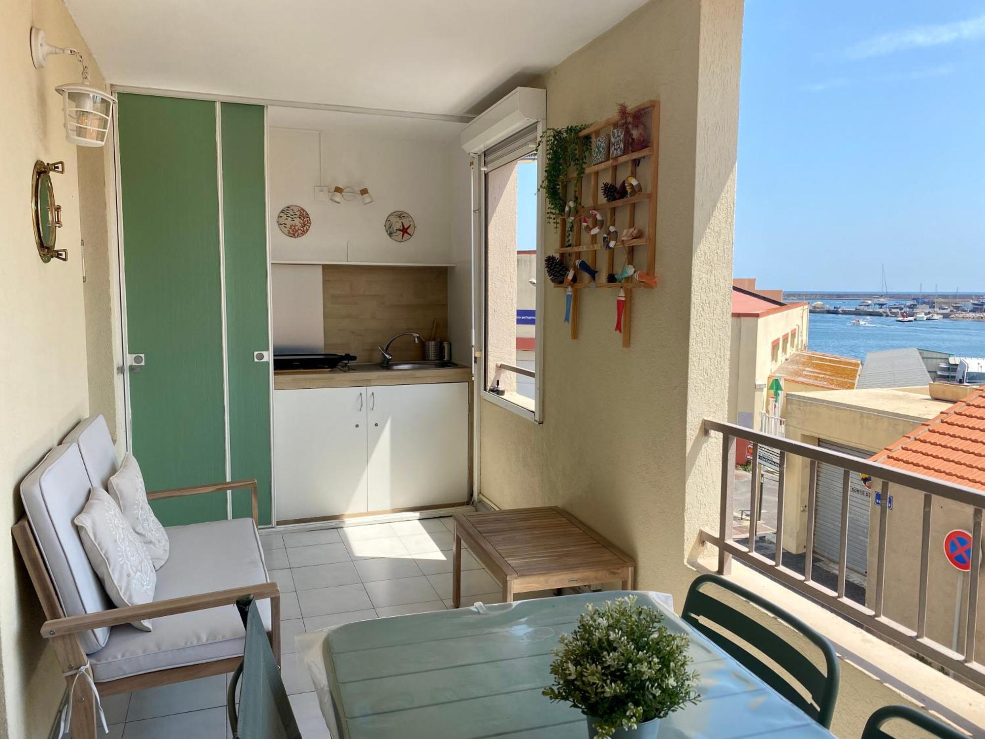 Escale Paisible A Sete, Belle Terrasse Vue Sur Mer Exterior foto